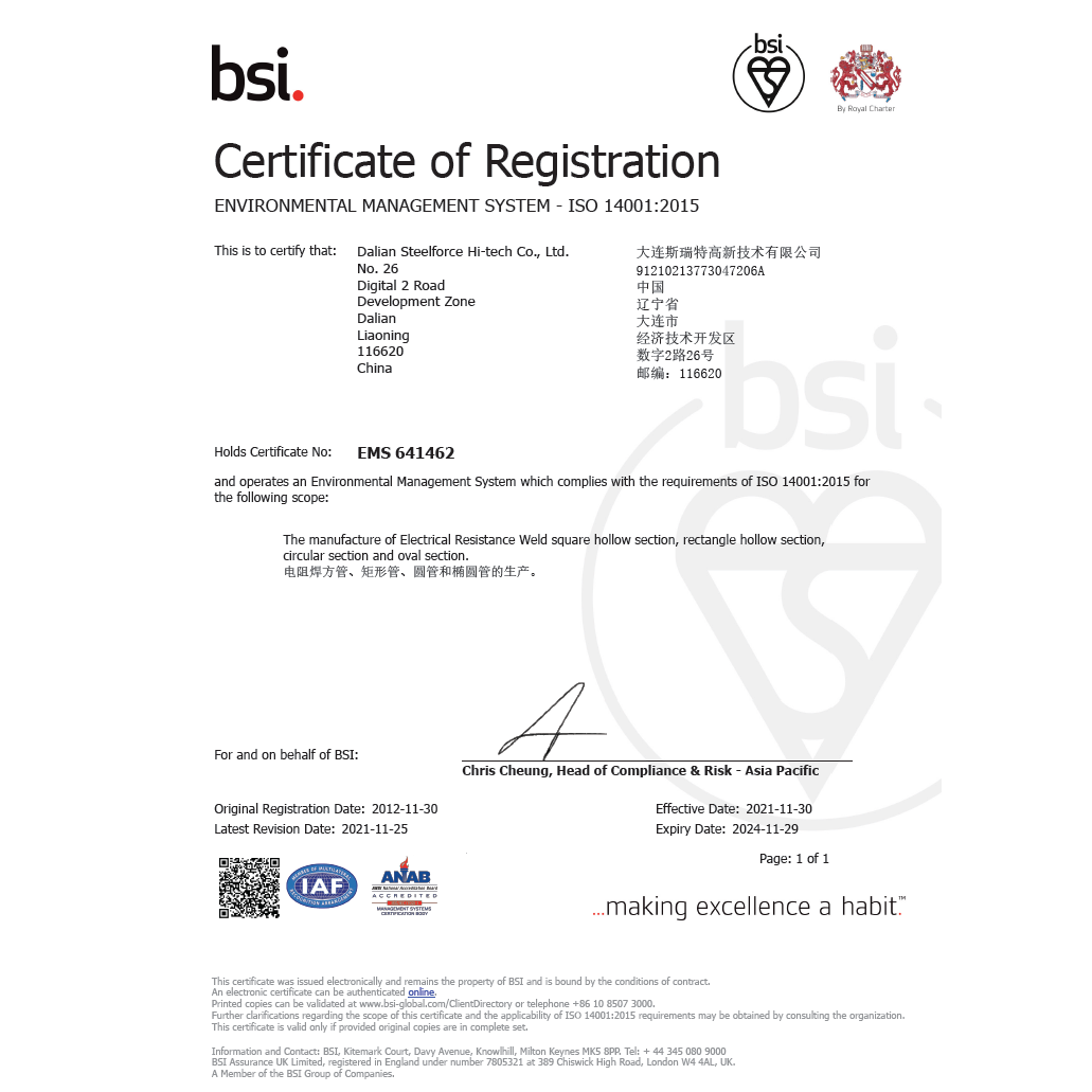 ISO-14001-Dalian